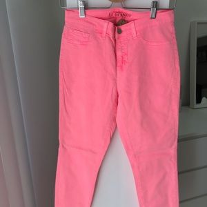 J BRAND pink skinny jeans, size 29